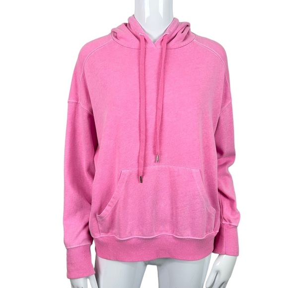 Sundry Pink Hoodie Kangaoo pockets size 1 or Small - Picture 1 of 5